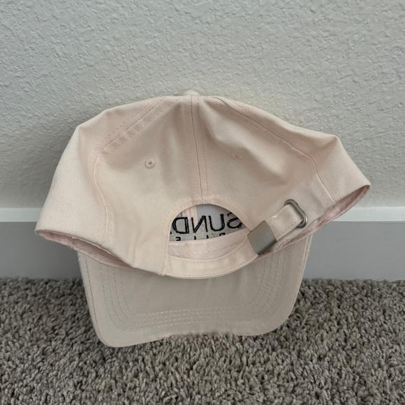 Sunday Riley Baseball Cap / Hat in Cream and Black NWT - Picture 4 of 4
